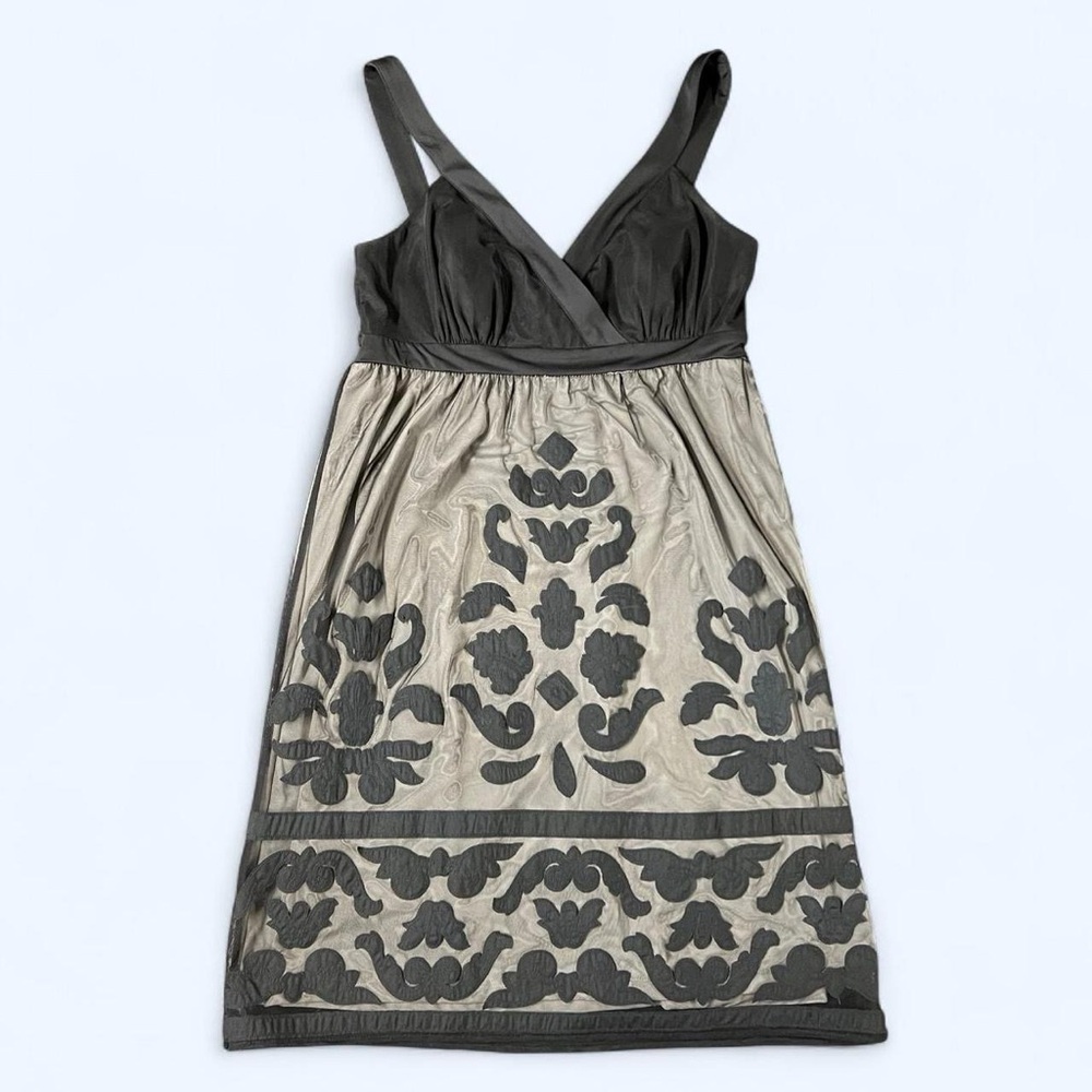 Y2k Sleeveless Babydoll Cocktail Dress Medium International Concepts Whimsigoth